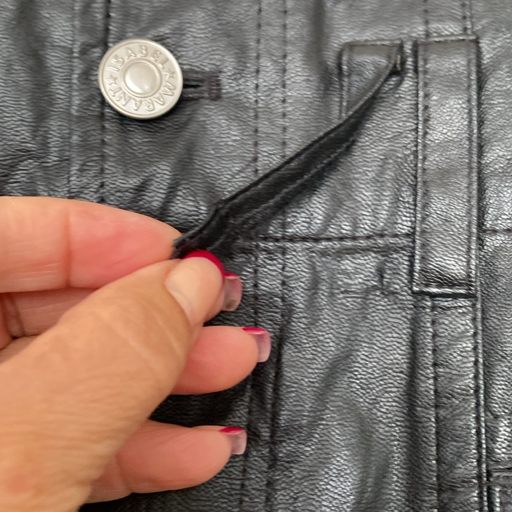 MARANT ÉTOILE
Tessini faux leather tapered pants - Picture 7 of 16